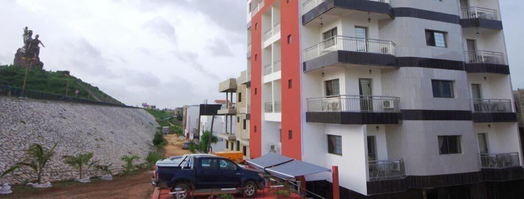 Hotel Residence La Corniche Dakar Bagian luar foto